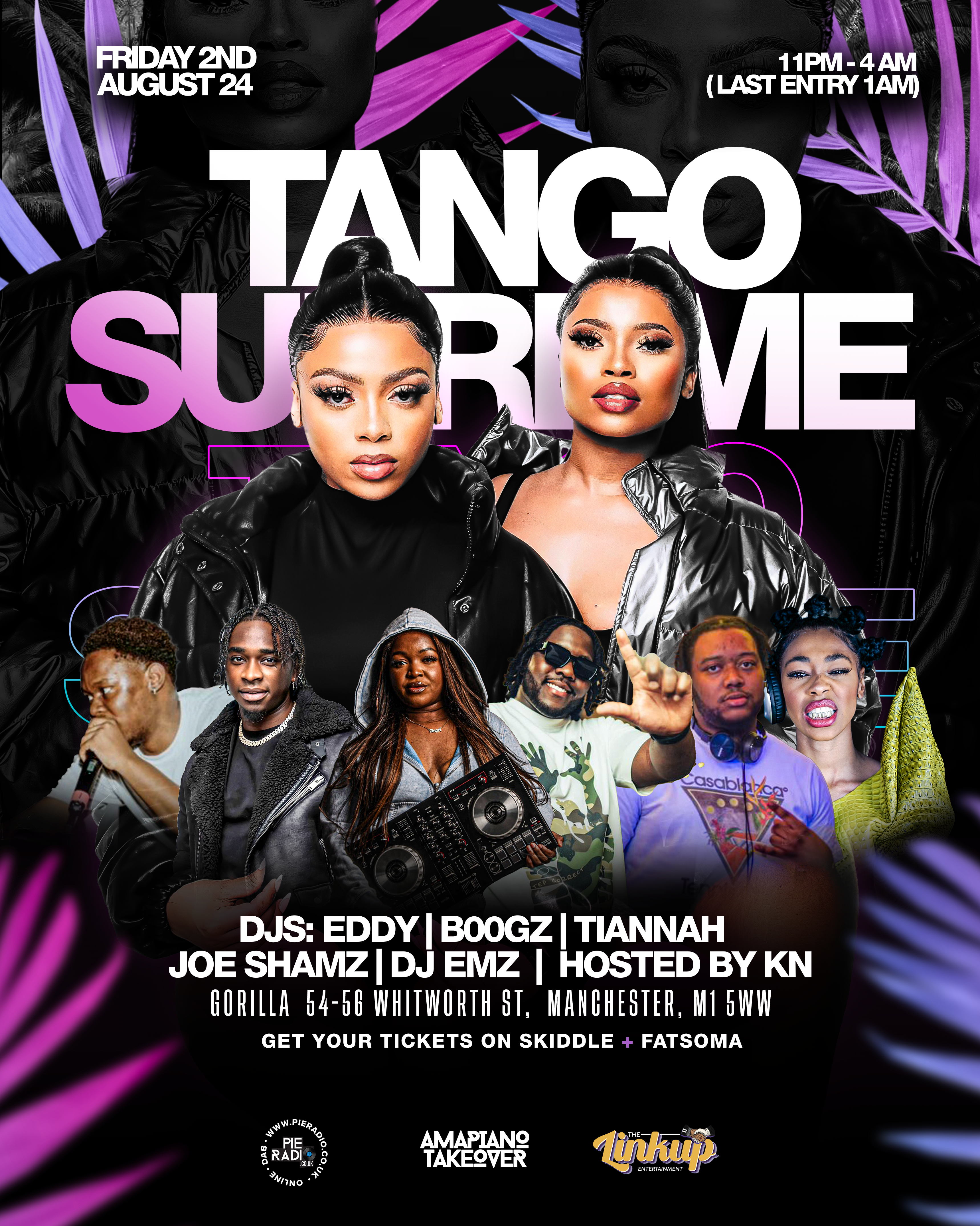 Tango Supreme Live In Manchester Best Amapiano Event Party in Manchester